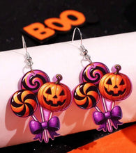 Load image into Gallery viewer, Halloween Acrylic Earrings