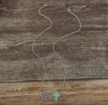 Load image into Gallery viewer, Cross Bar Necklace