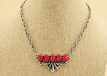 Load image into Gallery viewer, Antique stone necklace