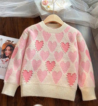 Load image into Gallery viewer, Pearl Heart Sweater