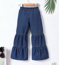 Load image into Gallery viewer, Ruffled Flare Leg Jeans