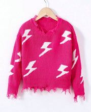 Load image into Gallery viewer, Lightening Bolt Sweater
