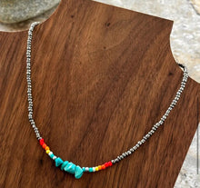 Load image into Gallery viewer, Western Navajo Pearl Necklace