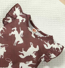 Load image into Gallery viewer, Flutter Sleeve Horse Onesie