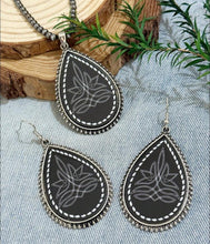 Load image into Gallery viewer, Western Boot Stitch Jewelry Set