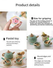 Load image into Gallery viewer, Montessori Wood tea set