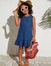 Load image into Gallery viewer, Blue PinStripe Dress