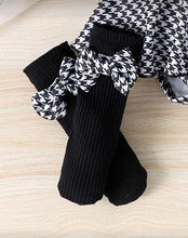Load image into Gallery viewer, Patchwork Onesie/matching socks/headband
