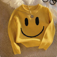 Load image into Gallery viewer, Happy Face Sweater