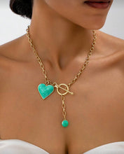 Load image into Gallery viewer, 3D Heart Chain