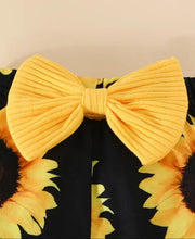 Load image into Gallery viewer, Sunflower Print Outfit
