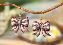 Load image into Gallery viewer, Sport Bow Earrings