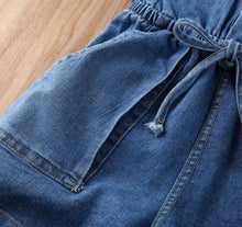 Load image into Gallery viewer, Denim Romper