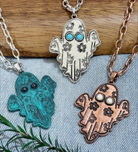 Load image into Gallery viewer, Chain Ghost Necklace