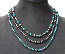 Load image into Gallery viewer, Triple Stack Navajo Pearls