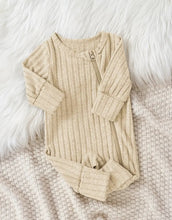 Load image into Gallery viewer, Ribbed Fleece Sleepers