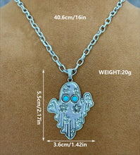 Load image into Gallery viewer, Chain Ghost Necklace