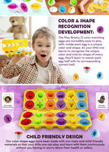 Load image into Gallery viewer, Montessori Matching Eggs