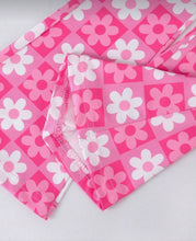 Load image into Gallery viewer, Pink flowered Flares
