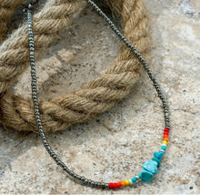 Load image into Gallery viewer, Western Navajo Pearl Necklace