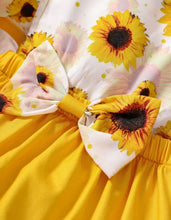 Load image into Gallery viewer, Sunflower Overalls/Hat