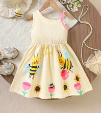 Load image into Gallery viewer, Bee Print Dress