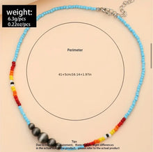 Load image into Gallery viewer, Navajo beaded necklace