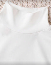 Load image into Gallery viewer, White Mock Neck Shirt