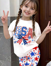 Load image into Gallery viewer, USA Short Outfitv