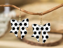 Load image into Gallery viewer, Sport Bow Earrings