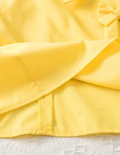 Load image into Gallery viewer, Yellow Side Bow Dress