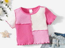Load image into Gallery viewer, Pink Patch Top