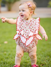 Load image into Gallery viewer, Cherry Bubble Romper