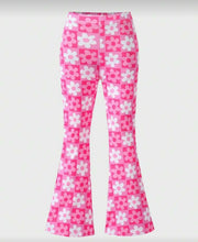 Load image into Gallery viewer, Pink flowered Flares