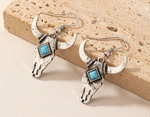 Load image into Gallery viewer, Bull Head Earrings