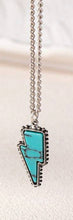 Load image into Gallery viewer, Turquoise Charm chain necklace