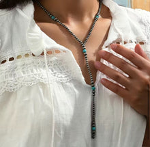 Load image into Gallery viewer, Navajo sweater pearls