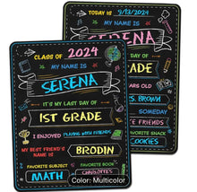 Load image into Gallery viewer, First/Last Day of School Reusable Sign