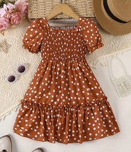 Load image into Gallery viewer, Polka Dot Puff Dress