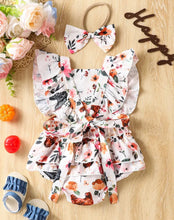 Load image into Gallery viewer, Chicken Onesie/Headbow