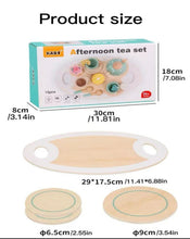 Load image into Gallery viewer, Montessori Wood tea set