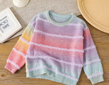 Load image into Gallery viewer, Ombre Rainbow Sweater
