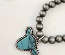 Load image into Gallery viewer, Cow Navajo pearl necklace