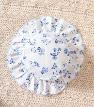 Load image into Gallery viewer, Blue Flowered onesie/Hat