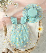 Load image into Gallery viewer, Daisy Onesie/Hat