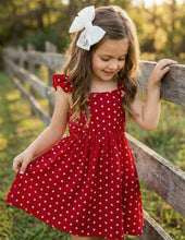 Load image into Gallery viewer, Red Polka Dot Dress