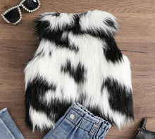 Load image into Gallery viewer, Fur Cow Vest