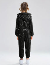 Load image into Gallery viewer, Sequin Jogging Suit