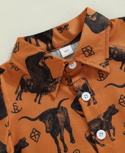 Load image into Gallery viewer, Boys Western Short Outfits