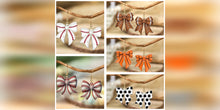 Load image into Gallery viewer, Sport Bow Earrings
